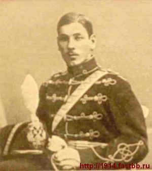 Ахтырский гусарский полк, корнет Павел Николаевич Фирсов, Убит в бою в 1914 г.jpg
