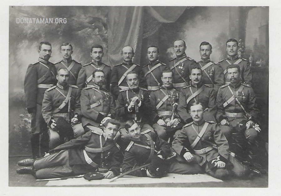 Файл:Офицеры 2-й и 3-й ДОНСКИХ КАЗАЧЬИХ БАТАРЕЙ, 111-й ДОНСКОЙ КАЗ ...