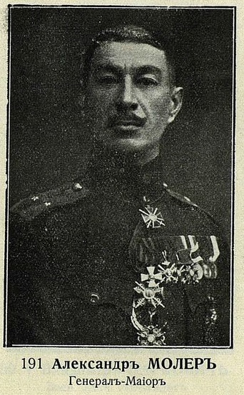 Моллер Александр Николаевич — Офицеры русской императорской армии
